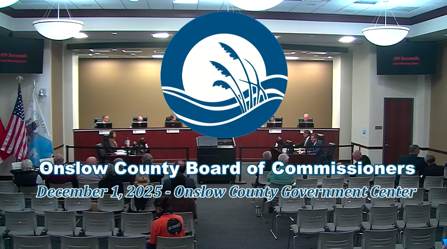 Onslow Commissioners Meeting 12-1