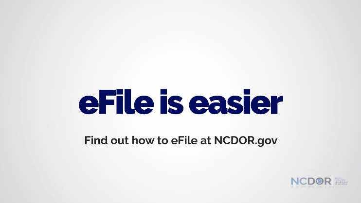 NC NCDOR Tax Math E File PSA 260206