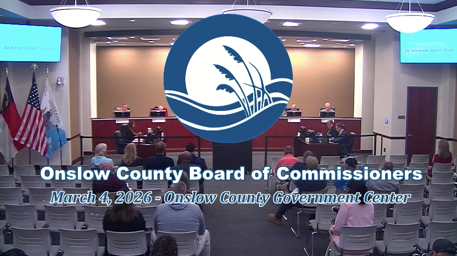 Onslow Commissioners Meeting 3-4