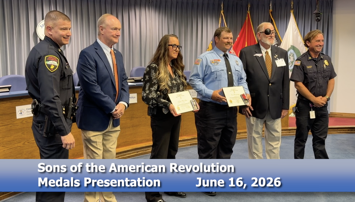 Sons of American Rev. Presentation - 6-16