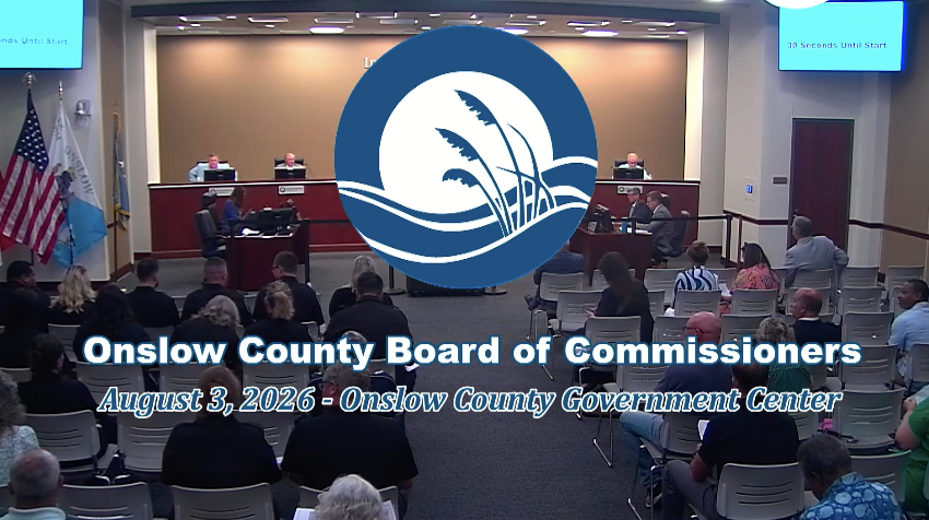 Onslow Commissioners Meeting 8-3