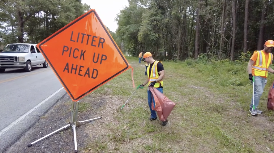 NCDOT - Fall Litter Sweep