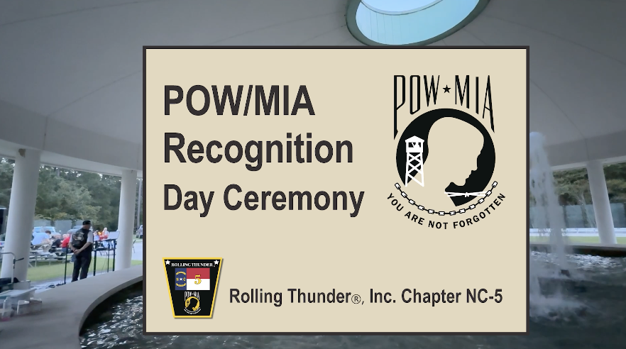 POW MIA Ceremony 9-18