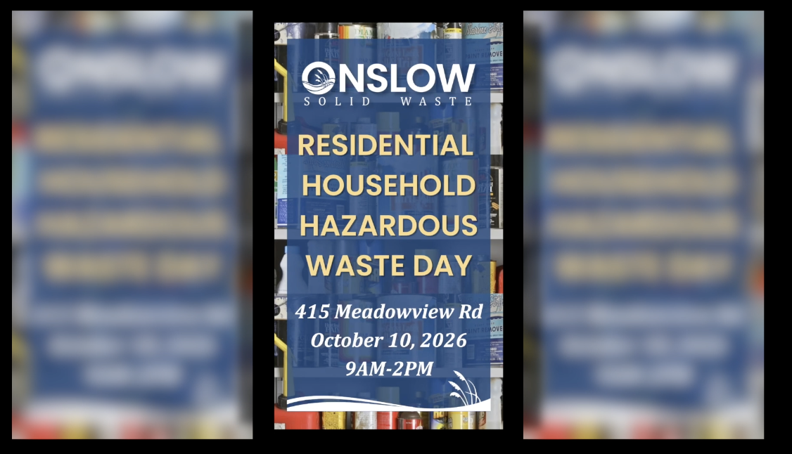 Hazardous Materials Drop Off - October 10