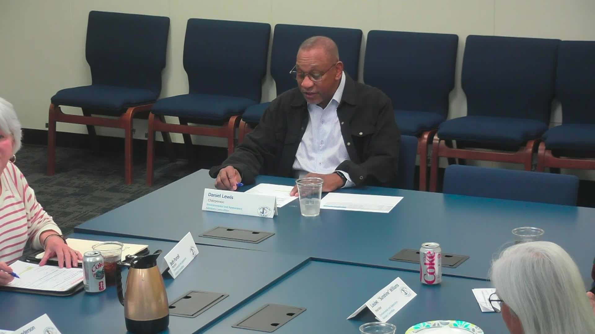 Environmental & Appearance Adv. Cmte 10-1